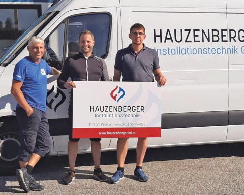 logogestaltung hauzenberger installationstechnik